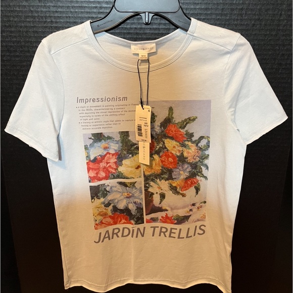 Scene&Heard Light blue with print kid shirt 10/12 NWT - Picture 2 of 6